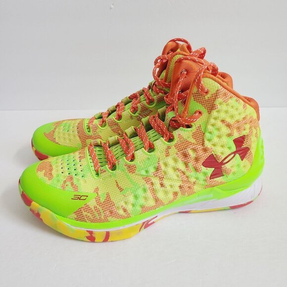 NEW Under Armour x Sour Patch Kids Curry Retro Shoes 3026196-300 Size 10